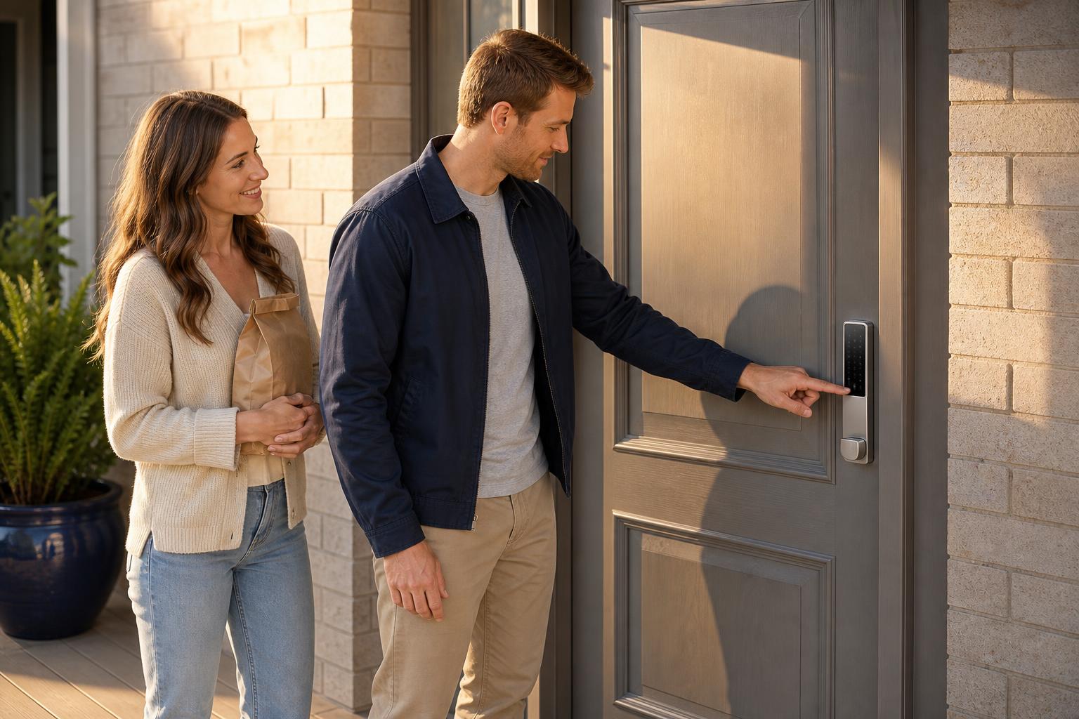 Easy-to-install smart lock providing a reliable first line of home security.