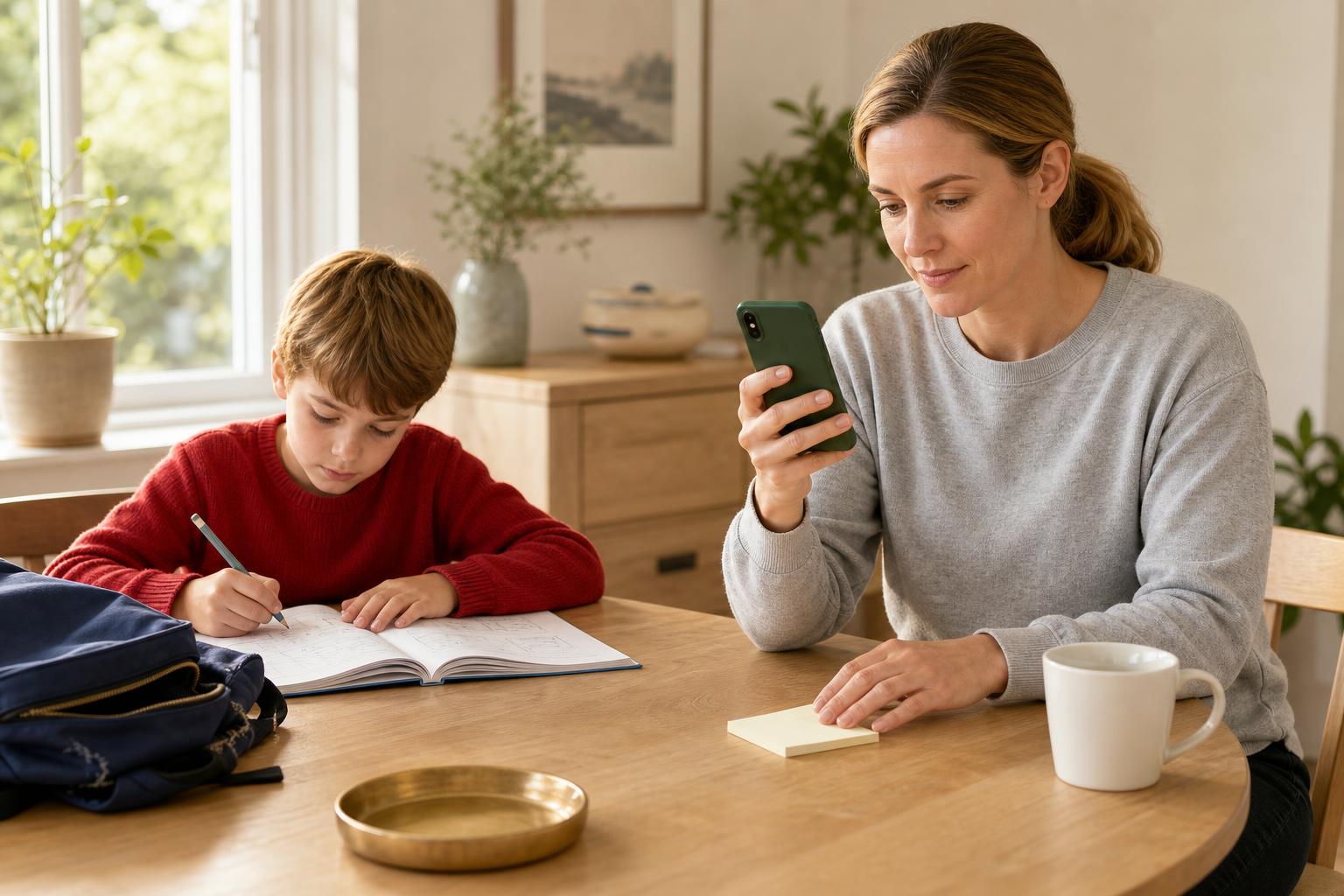 A parent creating smart lock access for family and service providers from a phone at home.